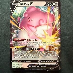 Blissey V Pokémon Card